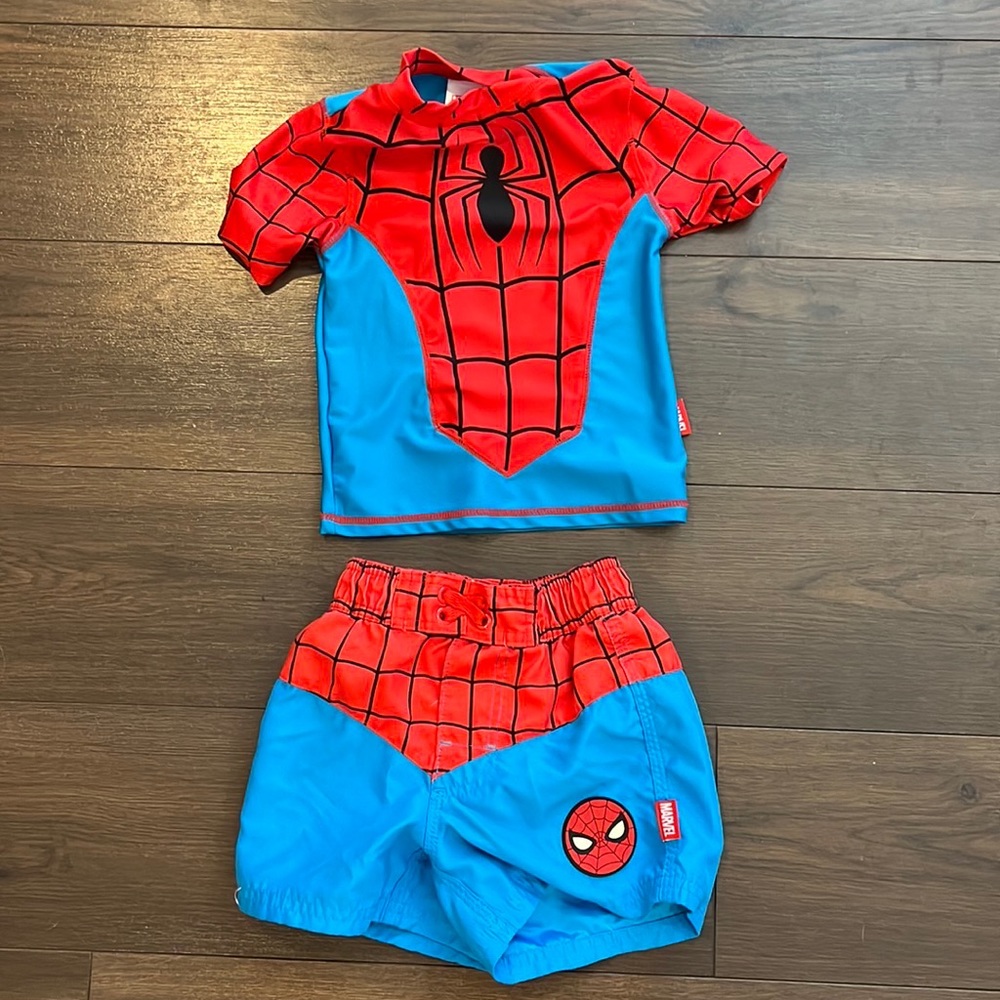 Marvel Spider-Man Spidey boys toddler swim suit